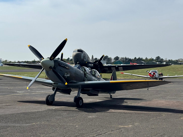 DC3 and Spitfire DC3 and Spitfire